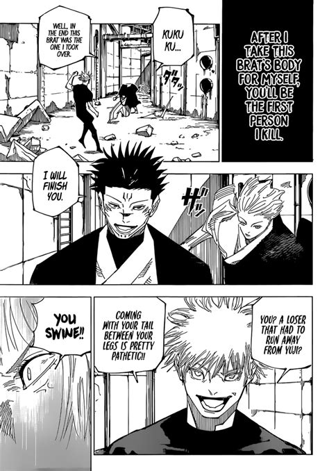 jjk chapter 221|JUJUTSU KAISEN Chapter 221